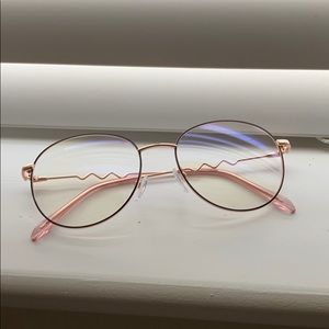 SHEIN tinted clear glasses